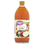 Great Value Organic Raw Unfiltered Apple Cider Vinegar, 32 fl oz