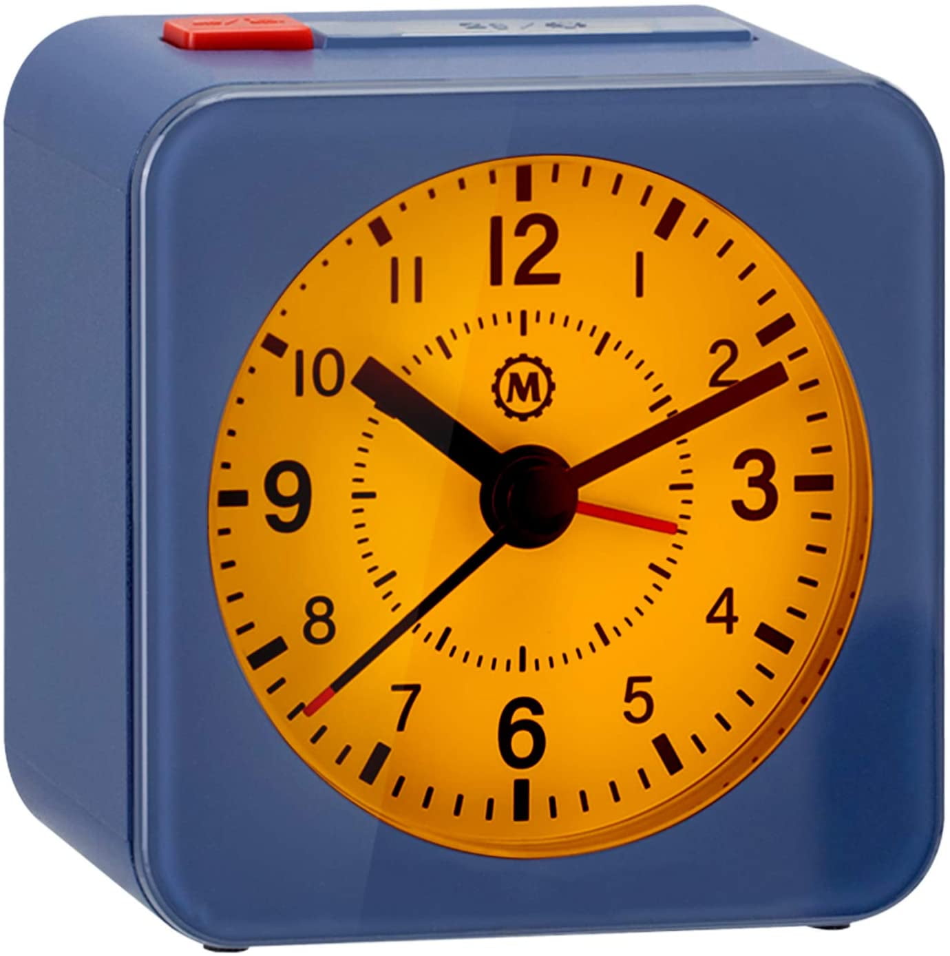 travel alarm clock no ticking sound
