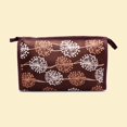 thumbnail image 2 of Bolsa de almacenamiento impermeable para maquillaje de viaje al aire libre de gran capacidad con estampado floral (#N), 2 of 2
