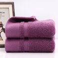 thumbnail image 2 of FNNMNNR Bath Towels Clearance Cotton Towels Bath Towels Set Towels Hotel Towels Bath Towels Bulk Soft towel Bath & Bath Bath Towels Extra Large Bath towel Sets 1 Pc Room Decor Grey, 2 of 5