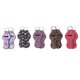 thumbnail image 2 of Estuches con patrones coloridos para guardar y decorar accesorios en cualquier lugar. Paquete de 10 llaveros con protección para lápiz labial, 2 of 8