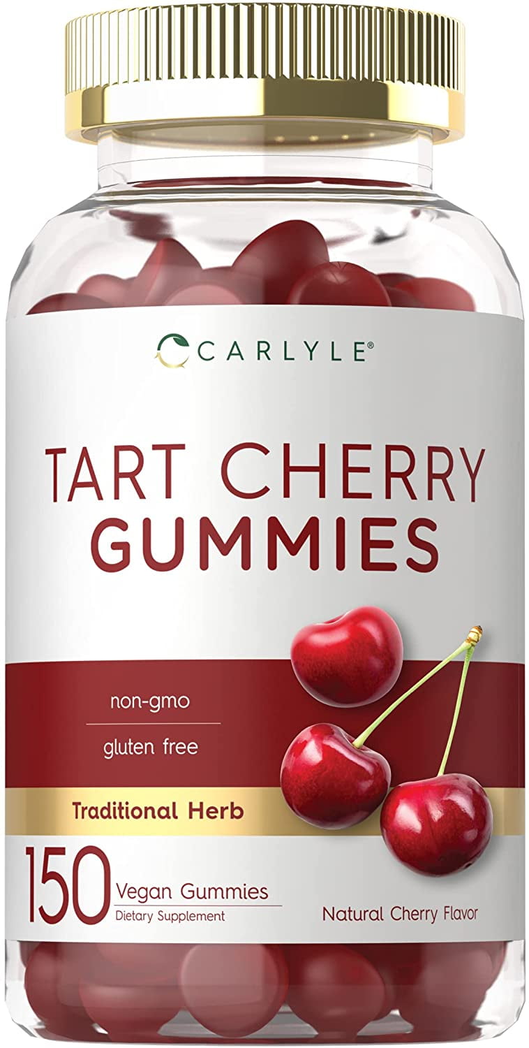 Tart Cherry 2000mg 150 Vegan Gummies by Carlyle
