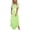 #4 Mint Green Dresses, variant on Staron Womens Summer Dress Loose Hawaiian Sleeveless Maxi Long Sundress Split Casual Spring Party Beach Dresses with Pockets Gray S
