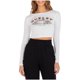 thumbnail image 1 of Hurley Womens Tropical Sprits Graphic T-Shirt, white, XS, 1 of 1