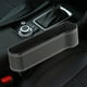 thumbnail image 5 of Organizador de relleno de espacio para asiento, caja de almacenamiento para asiento, bolsillo de almacenamiento para teléfonos móviles Lado copiloto negro, 5 of 7
