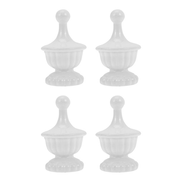 Lamp Finials Finial Light Screw Knob Cap Shade Caps Drapery Rod