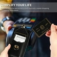 thumbnail image 2 of Crossbody Wallet Women Case for Samsung S24 Plus,[RFID Blocking] Credit Card Holder with Should Strap,Premium PU Leather Purse Metal Buckle Folio Flip Cover for Samsung Galaxy S24 Plus, Black, 2 of 8