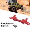 thumbnail image 4 of RC Car Trasero Montaje de parachoques Metal Piezas de automóviles controladas con control remoto Modificación de accesorios para parachoques Reemplazar accesorios para modificaciones rojas Guardurnaity FN009818-01, 4 of 7