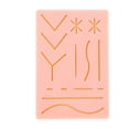 thumbnail image 3 of Mini Silicone Skins Pad Suture Incision Surgical Traumatic Simulation Training, 3 of 5