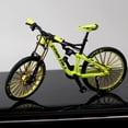 thumbnail image 5 of Dserhfy Bicycle Model 1:10 Scale Realistic Shape Alloy Downhill Mountain Bike Toy Birthday Gift, 5 of 8