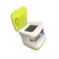 thumbnail image 1 of Stainless Steel Garlic Press Kitchen Tool Cube Manual Tools Household Curve Crusher with Storage Container Gadgets Grinder for Home Cooking Restaurant, 1 of 9
