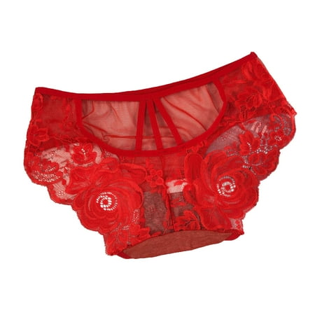 

CYMMPU Sexy G-String Thongs Lingerie Low Waist Lace Hipster Knickers for Women Ladies Underwear Comfort Breathable Strechy