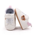 thumbnail image 4 of Cute Bear Baby Prewalker Boy Girls Indoor Shoes First Walking Sneakers Shoes Infants Trainer for Daily, 4 of 9