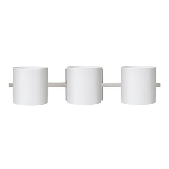 Besa Lighting - Pogo - 3 Light Bath Vanity In Contemporary Style-5.5 Inches Tall
