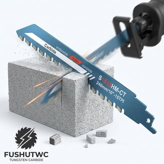 HART 2-Piece 6-inch 18 TPI Metal Cutting Reciprocating Saw Blade