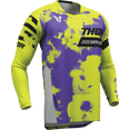 thumbnail image 3 of Thor 2026 Youth Kids Launchmode Bleach Gray/Acid Motocross Offroad Jersey Pant Combo (Youth Small / W20), 3 of 11