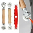 thumbnail image 2 of Whatever You Like Screen Installation Tools Wooden/Plastic Handle for Household Screen Door Installation Hand Crank Roller Home Tools (Hand Tools), 2 of 8