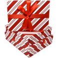 thumbnail image 4 of Christmas Candy Cane Flat Boxes set of 3 (shape like ZHE1013) Red Bow, 4 of 9