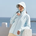 thumbnail image 4 of Ropa de protección solar de verano de seda de hielo para mujer, protección UV, fina, transpirable, ala grande, ropa de protección solar desmontable para hombres YC242, 4 of 5