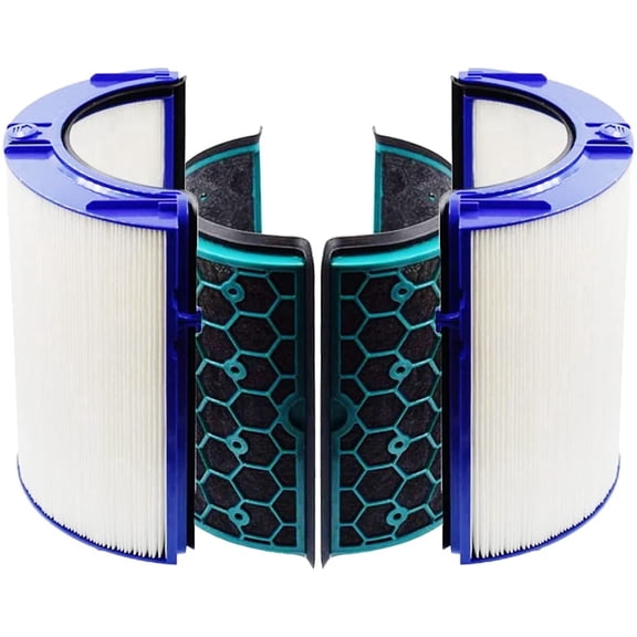 MaximalPower HEPA Filter and Carbon Filter for Dyson TP04 HP04 DP04 Air Purifier - Pure Cool Purifier Fan Replacement Filter True Glass HEPA Filter for Home (1 Set)