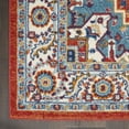 thumbnail image 5 of Nourison Passion Traditional Red Multi Colored 2'2" x 7'6" Area Rug, (2x8), 5 of 8