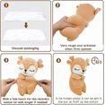 thumbnail image 4 of Sika Deer Plush Toy, Cute Stuffed Doll, Plush Animal Hugging Pillow Cushion for Kid, Party Christmas Gift Car Home Decoration(24cm/9.58"), 4 of 5