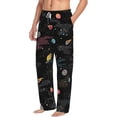 thumbnail image 2 of Balery Galaxy print Men's Pajama Pants,Ultra Lightweight Pjs,Lounge Pant-XX-Large, 2 of 9