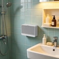 thumbnail image 5 of Bathroom Soap Dish, Bar Soap Holder with Lid, Wall Mounted Soap Box for Shower, Bathroom, Kitchen Sink, Keep Soap Bars Dry, Waterproof Dustproof, Gray, AKLJWH, 5 of 6