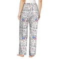 thumbnail image 2 of Bingfone Pajamas for Women,America Landmarks2 Pajama Pants with Pockets-Medium, 2 of 7