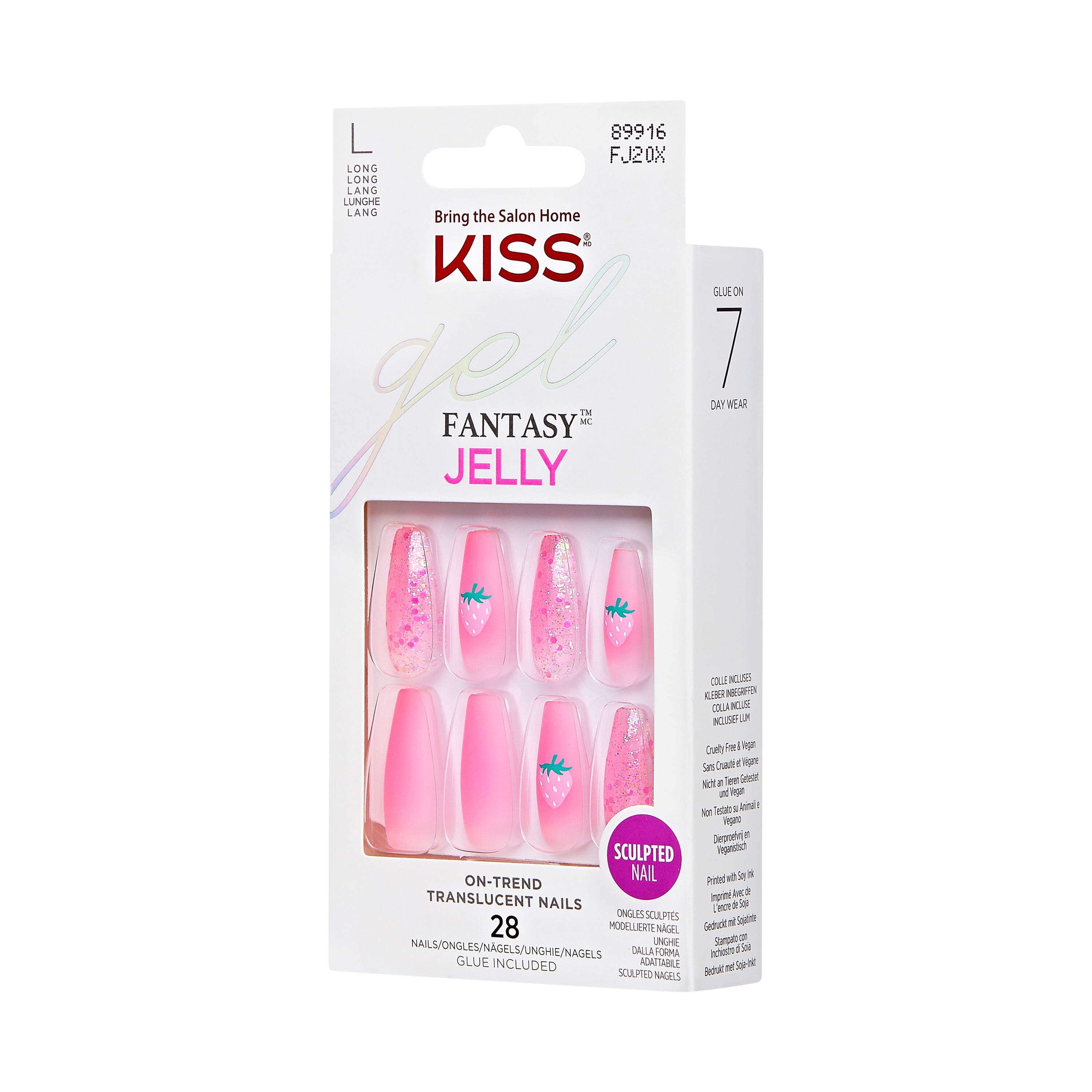Kiss Products Fake Nails - Your Grace - 34ct : Target