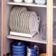 thumbnail image 3 of Escurridor de platos plegable de plástico industrial de alta calidad para almacenamiento multifuncional de utensilios de cocina, reemplazo directo para ahorrar espacio y promover el orden en la cocina, 3 of 7