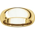thumbnail image 4 of 6mm Comfort Fit Band in 14k Yellow Gold - Size 4.5, 4 of 9