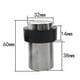 thumbnail image 5 of Tope de puerta redondo de acero inoxidable, cuña de tope, bloque de atasco, protector de suelo 60mm, 5 of 5
