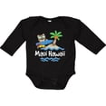 thumbnail image 3 of Inktastic Maui Hawaii Cute Vacation Boys or Girls Long Sleeve Baby Bodysuit, 3 of 5