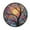 Beautiful Abstract Tree Painting, variant on 36.2 Inch Round Floor Mat Bamboo Pattern Carpet Decor Rug for Living Room Bedroom