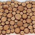 thumbnail image 2 of 100 Pcs Tranches de Piment Naturel Rond Disque Écorce d'Arbre -- Croustilles Circ C5I3 D5H8, 2 of 8