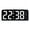A, variant on zhonghuaying LED Digital Clock with Large Display, Adjustable Brightness Alarm Clock with Day of Week, for Bedroom and Desk