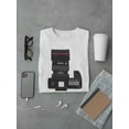 thumbnail image 3 of Photo Camera Top View T-Shirt Men -Image by Shutterstock, Male x-Large, 3 of 4