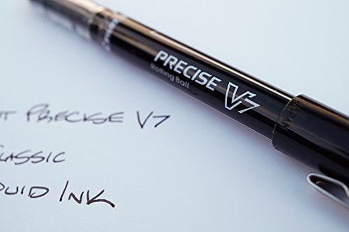 PILOT Precise V7 Sealed Packs Black INK 10 Fine 0.7 Rollerball Pens 