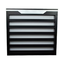 Sonoma II Nail Polish Rack, Double Shelves 6 Tiers, Holds up to 360 Polish Bottles, Salon Spa Beauty Furniture & Equipment, Black