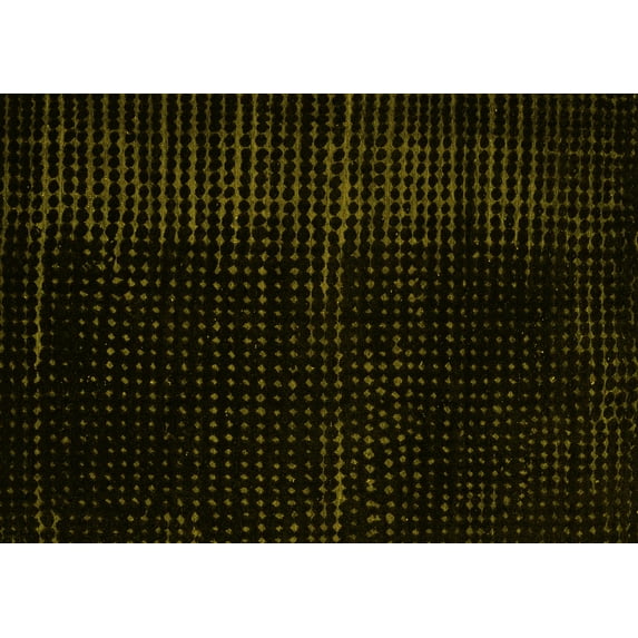 Ahgly Company Indoor Rectangle Abstract Yellow Modern Area Rugs, 8' x 12'