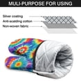 thumbnail image 7 of Colorful Rainbow Tie Dye Spiral Pattern Shower Curtain OneSize ,Bathroom Decorative Shower Curtains Set with 12 Hooks,Modern Waterproof Washable Shower Curtain, 7 of 7