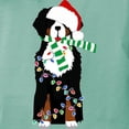 thumbnail image 3 of CafePress - Christmas Bernese Mt Holiday Dog T Shirt - Womens Comfort Colors® Shirt, 3 of 4