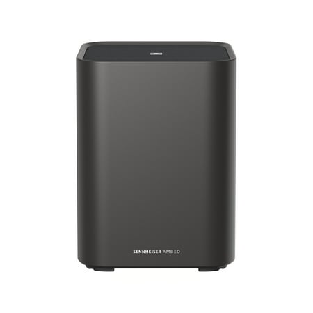 Sennheiser - AMBEO Sub  8” Subwoofer with 350W Class D Amplifier and immersive 3D Surround Sound - Black
