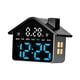 thumbnail image 5 of Reloj despertador electrónico Reloj de mesa Estética Elegante Conveniente Casa con forma luz azul, 5 of 9