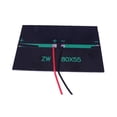 thumbnail image 3 of 0.6W Solar Panel with Wire for Outdoor DIY for Mold Car Solar Panel Power Supply, 3 of 6