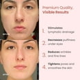 thumbnail image 2 of Set de rodillo facial y gua sha, cuarzo rosa, plantifique, 2 of 6