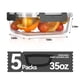 thumbnail image 4 of Contenedores para Alimentos BAYZZ Paquete de 5 de Vidrio Hermético 35 oz, 4 of 6