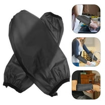 Niceauty 2 Pairs Home Oversleeves TPU Black For Arm Protection
