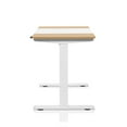 thumbnail image 5 of Furniture of America Quade Wood and Metal Height Adjustable Desk in White, 5 of 5